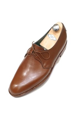 2 lacehole Rozsnyai handmade derby shoes from ILCEA rust 313-041